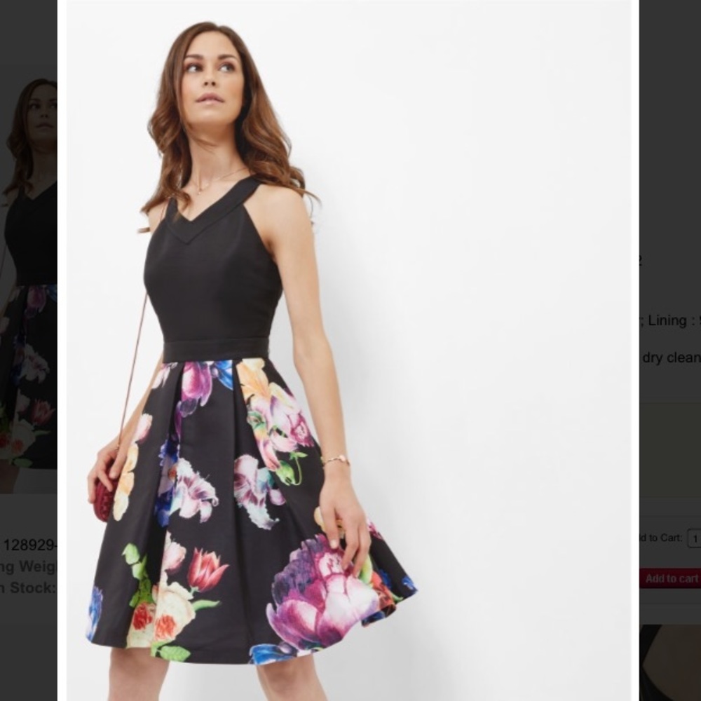 Ted Baker Illusia Floral Dress